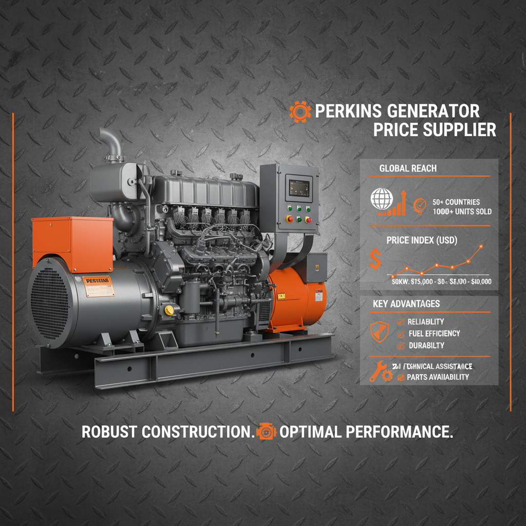 perkins generator price Supplier