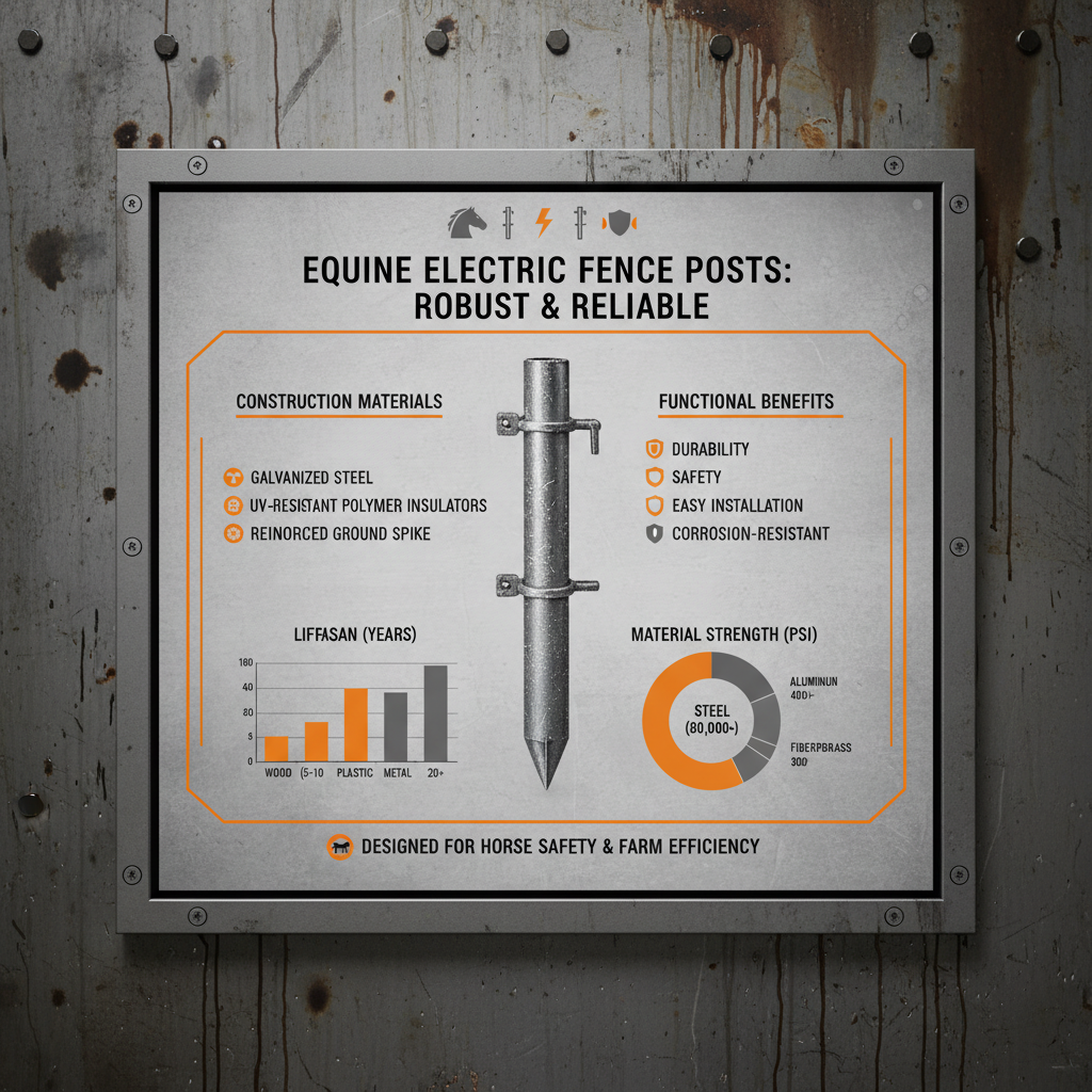 Comprehensive Guide to Durable Metal Electric Fence Posts for Horses