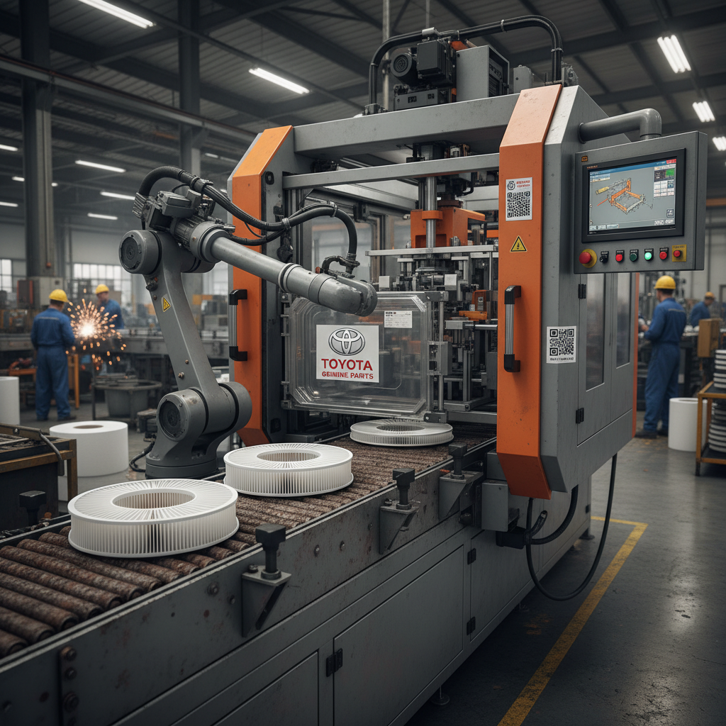 Advanced Toyota Air Filter Producing Machine for Efficient Manufacturing