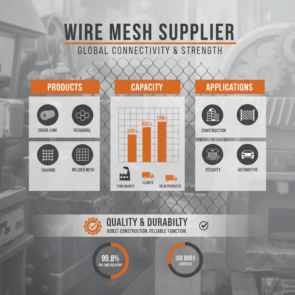 Find the Premier Wire Mesh Supplier for Quality and Customization