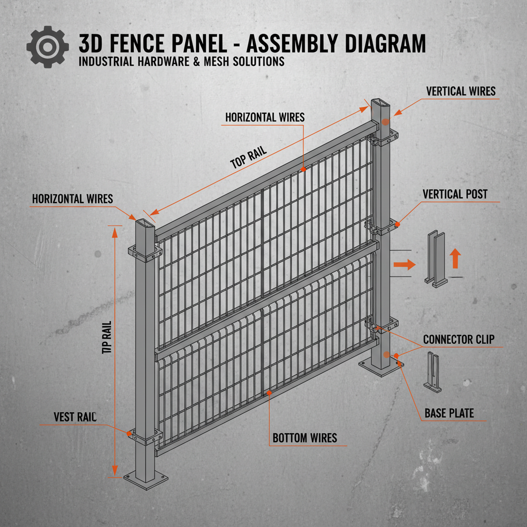 3d Fence Panel