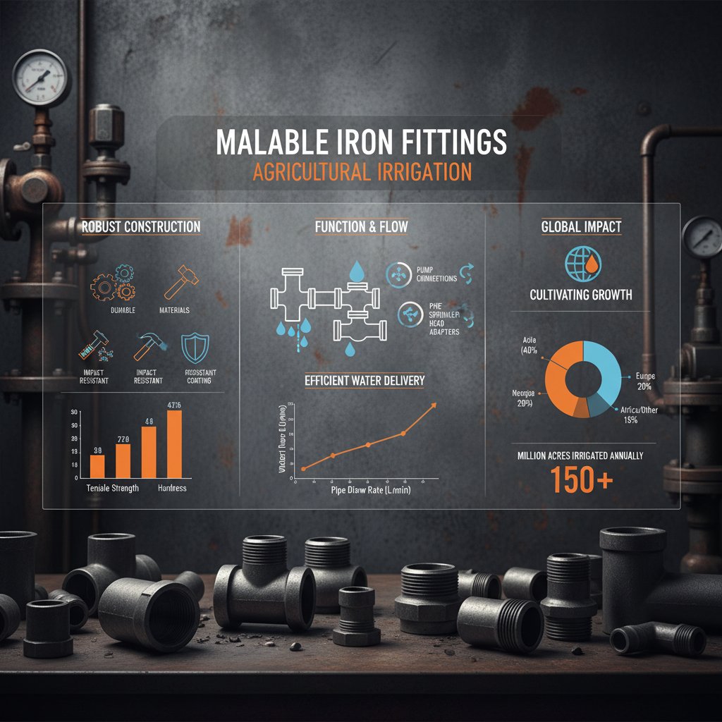 malleable iron fittings for agricultural irrigation