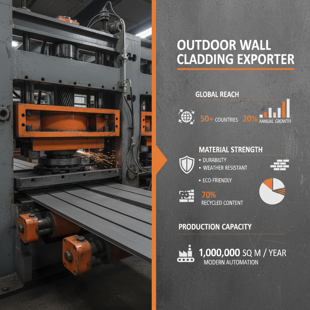 Outdoor wall cladding Exporter