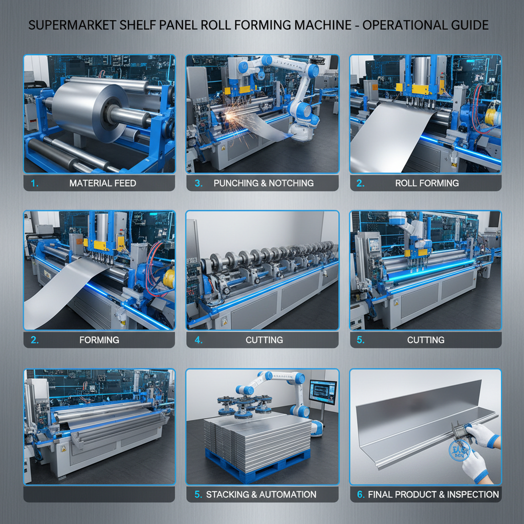 Optimizing Retail Infrastructure with Supermarket Shelf Panel Roll Forming Machine Technology