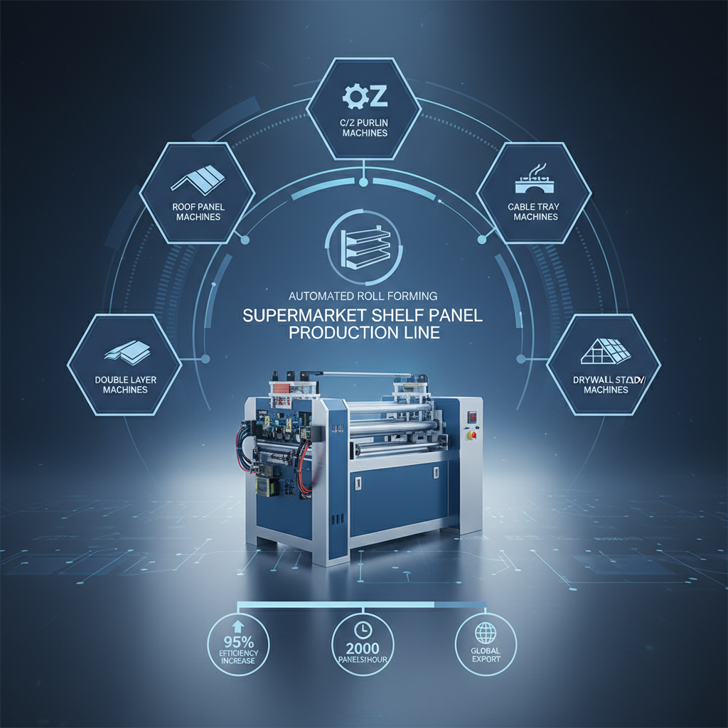 Optimizing Retail Infrastructure with Supermarket Shelf Panel Roll Forming Machine Technology