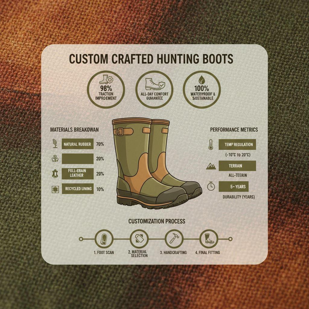 The Rise of Custom Made Hunting Boots for Optimal Performance and Comfort