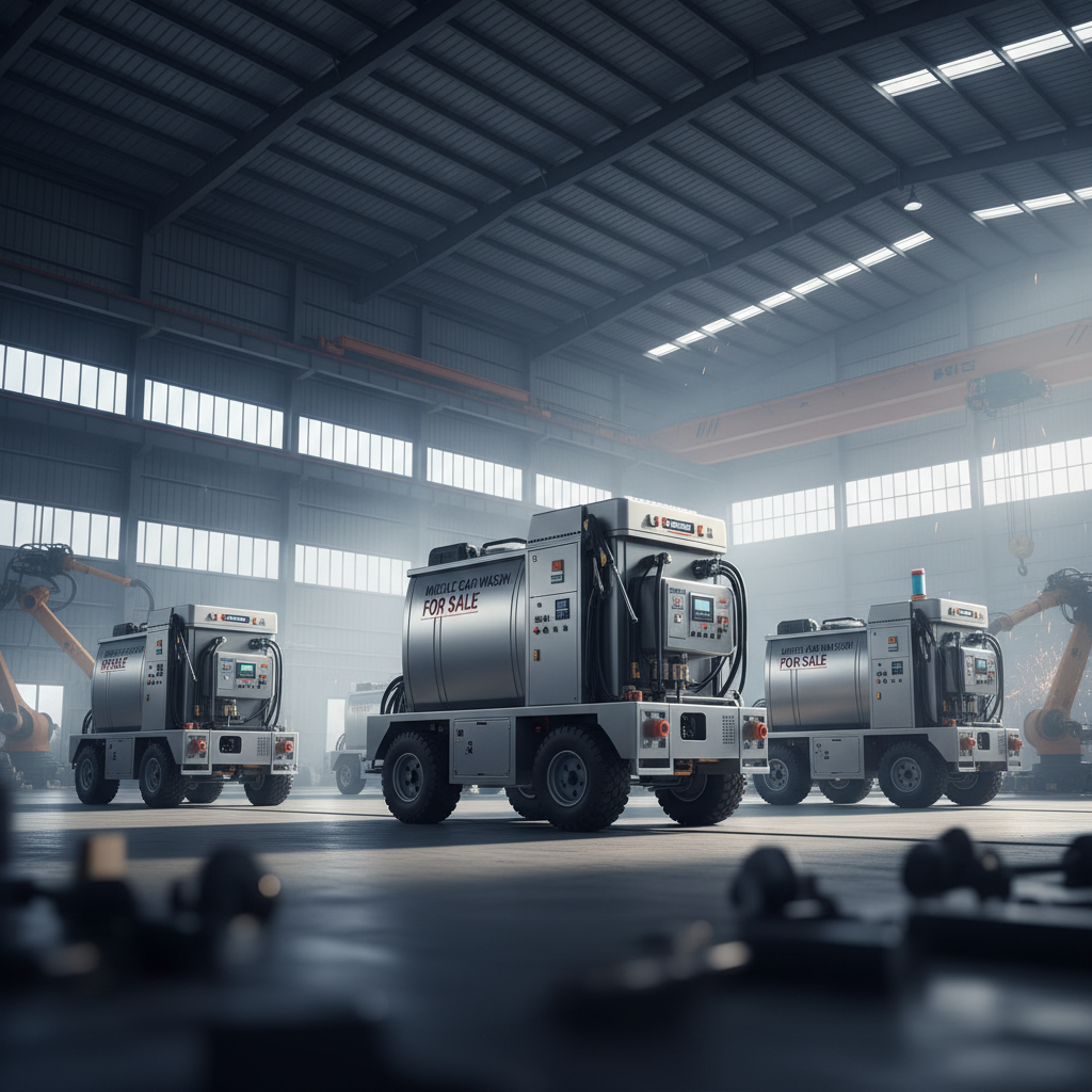 Invest in a Mobile Car Wash Machine for Sale and Drive Your Business Success