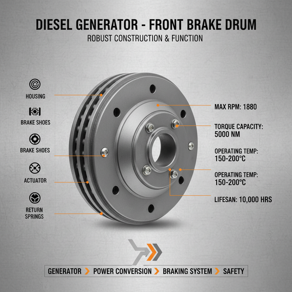 Understanding Front Brake Drum Technology Performance and Global Applications