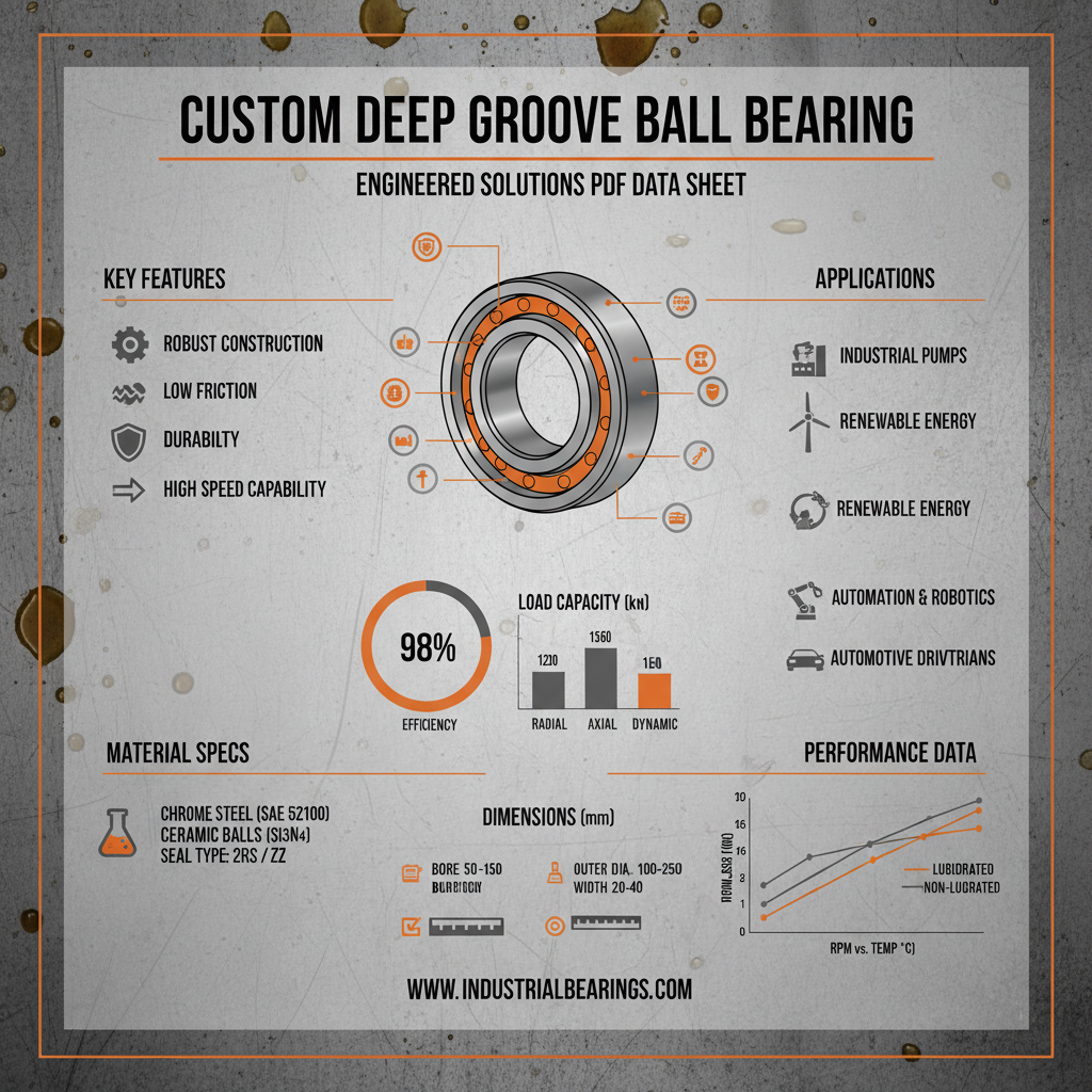 Exploring Custom Deep Groove Ball Bearing Solutions and PDF Resources