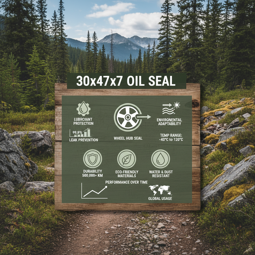 Understanding the 30x47x7 Oil Seal Application and Global Market Trends