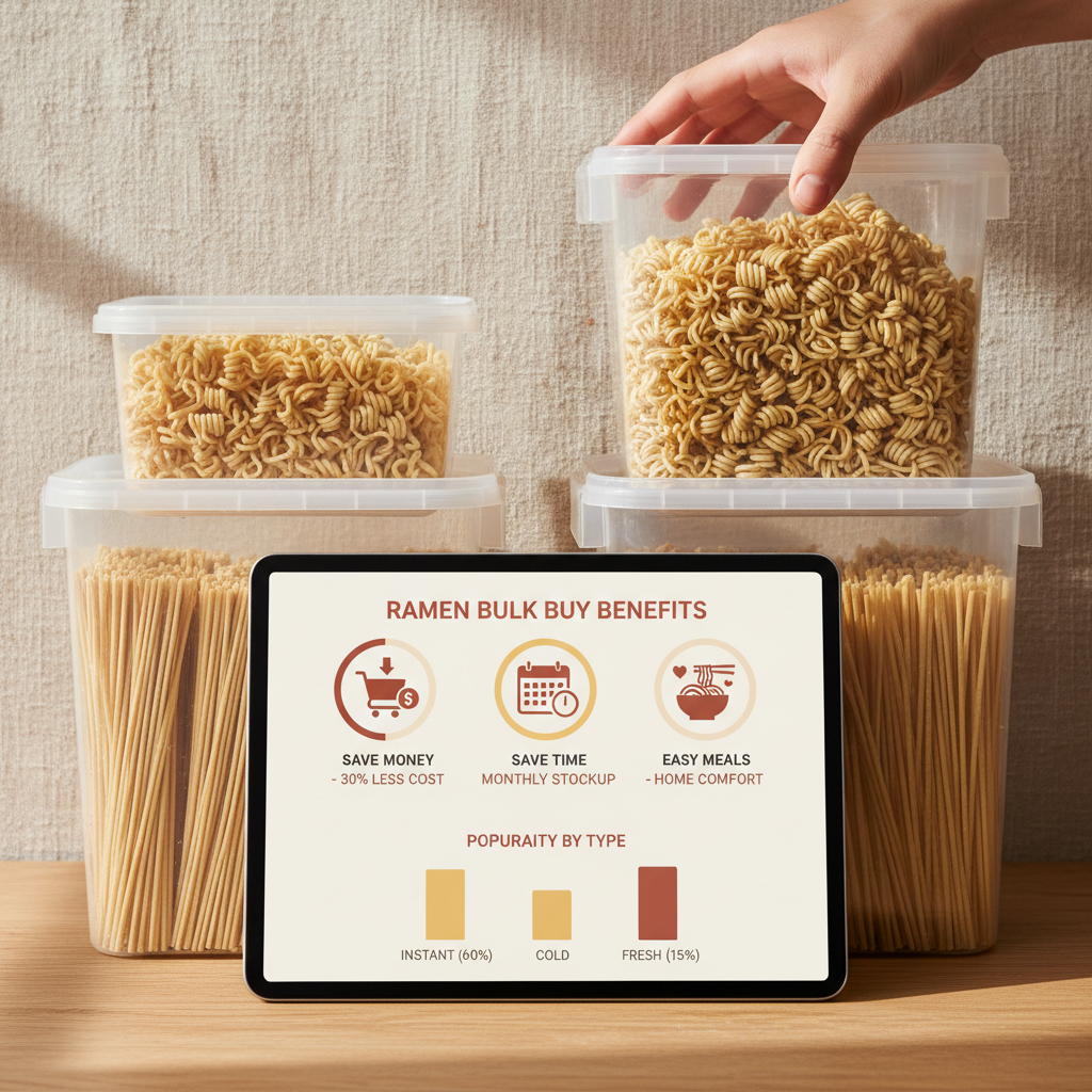 Discover the Benefits of Buying Ramen Noodles in Bulk for Your Business