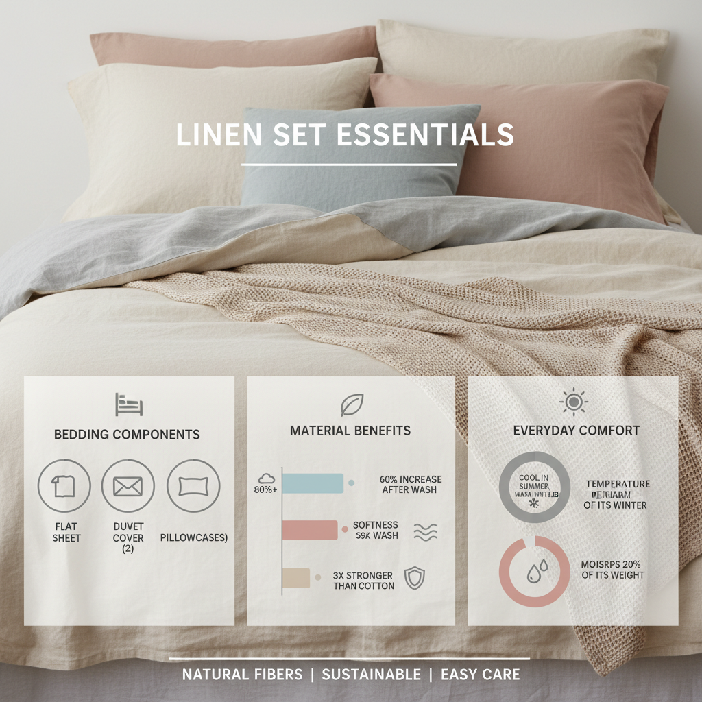 Experience Luxurious Comfort with a Premium Linen Set for Your Home