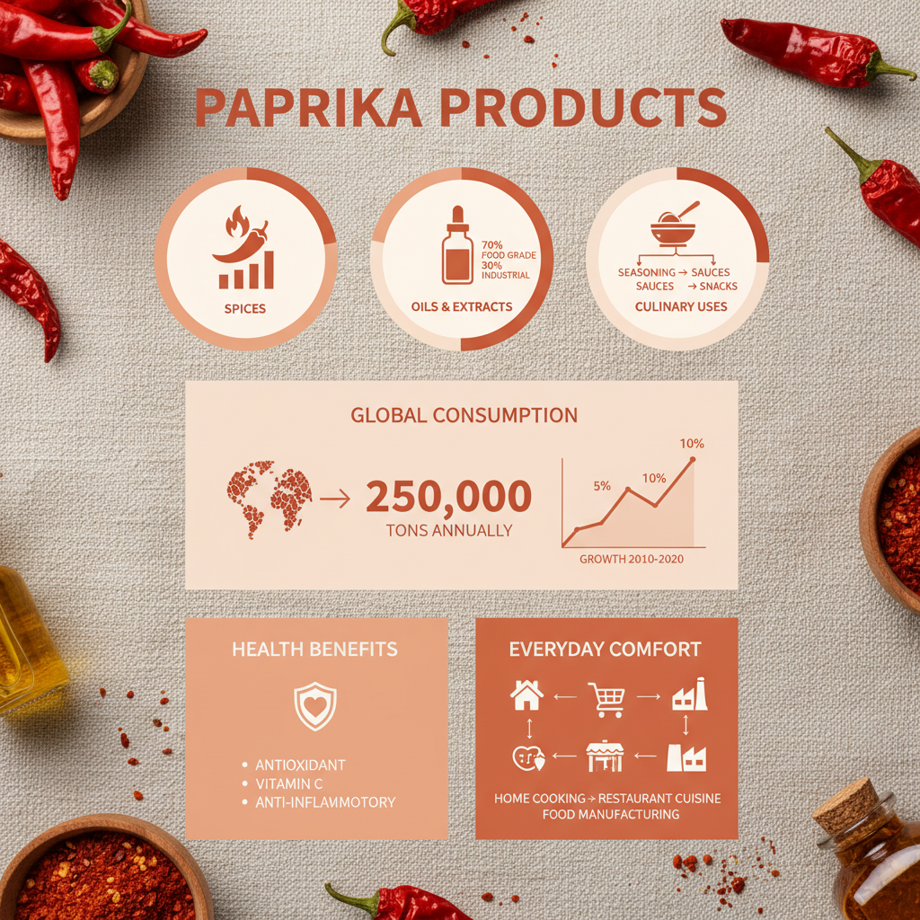 Exploring the Versatility and Global Impact of Paprika Products