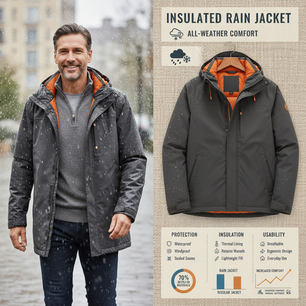 Comprehensive Guide to Men's Insulated Rain Jackets for Optimal Weather Protection