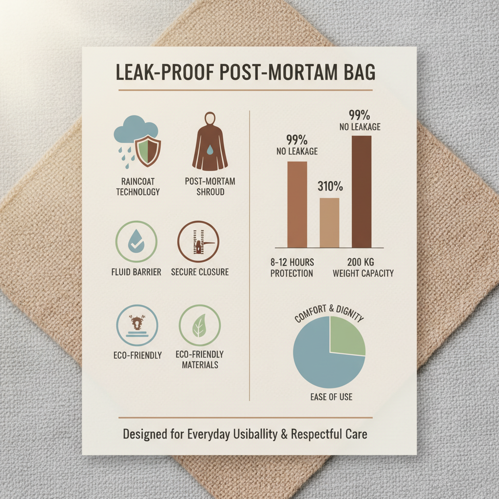 Essential Guide to Leak Proof Post Mortem Bags for Safe Handling