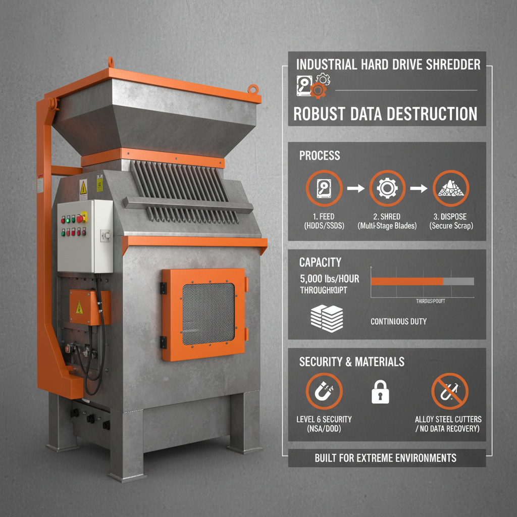 Comprehensive Guide to Industrial Hard Drive Shredders for Secure Data Destruction