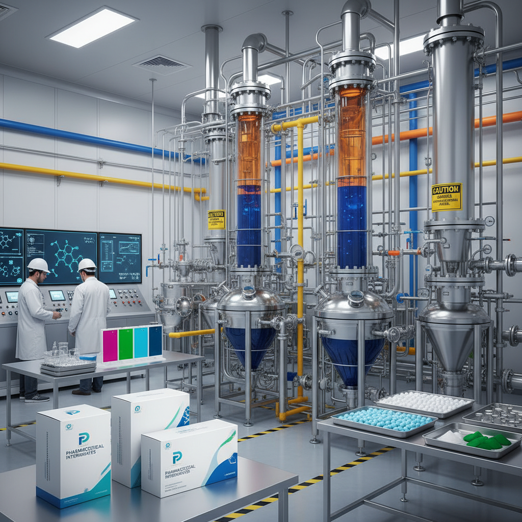 Optimizing Pharmaceutical Intermediates Factory Operations for a Robust Drug Supply Chain