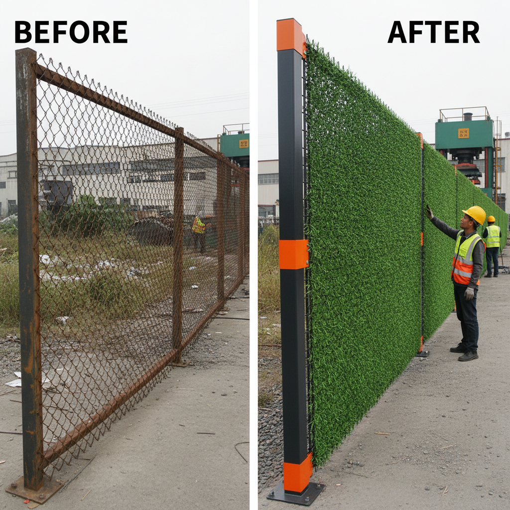 Exploring the Benefits and Applications of Artificial Grass Fence Panels