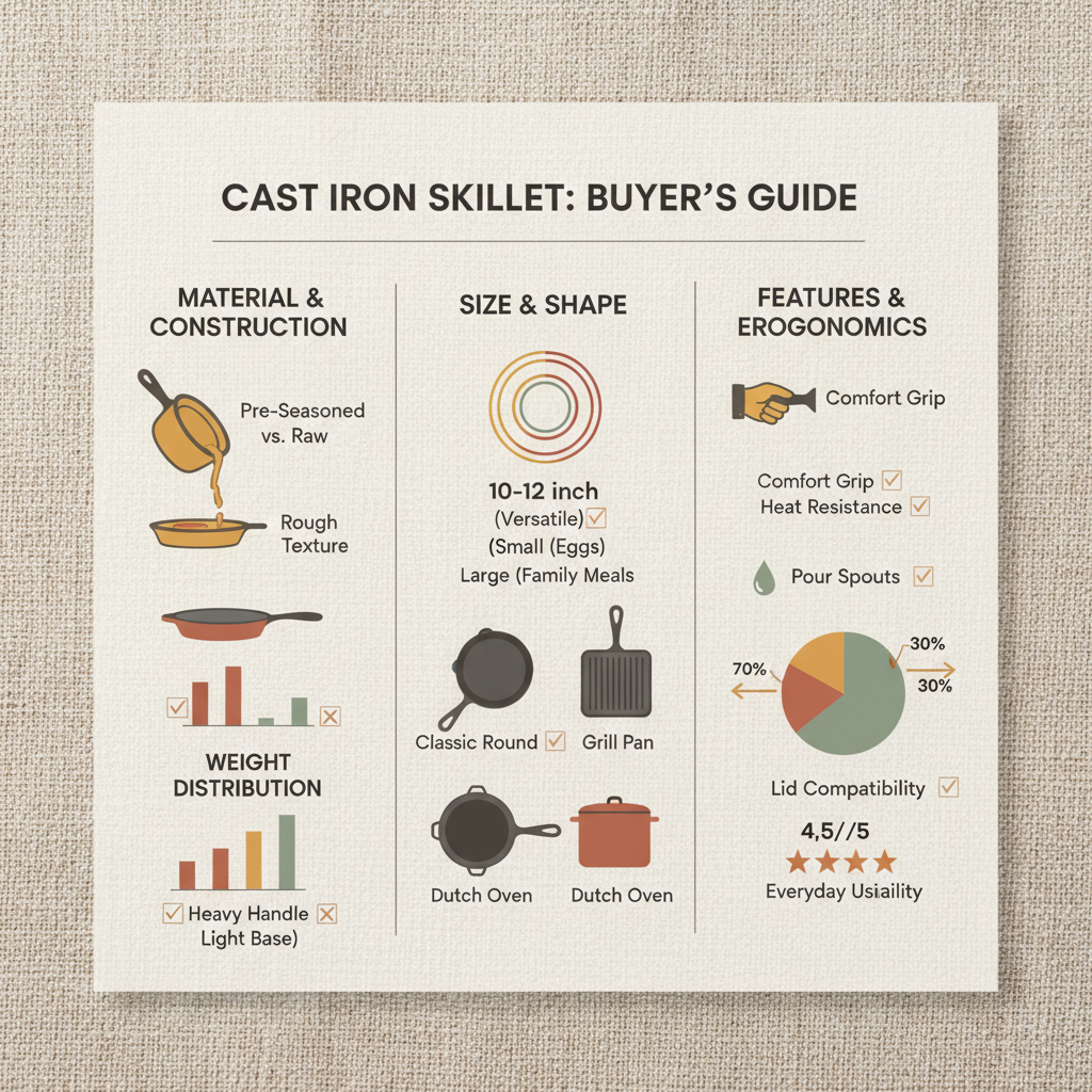 Discovering How to Choose a Good Cast Iron Skillet for Optimal Cooking