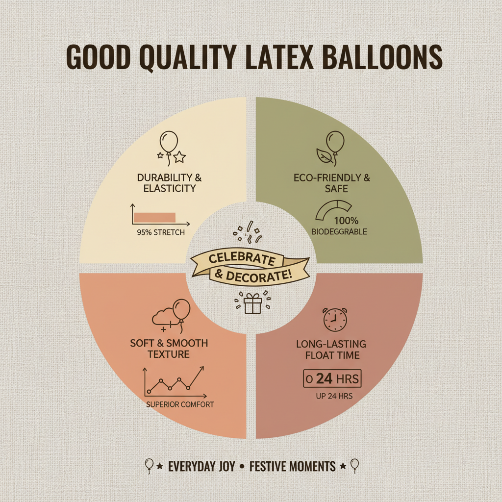 Exploring the World of Good Quality Latex Balloons and Their Diverse Applications