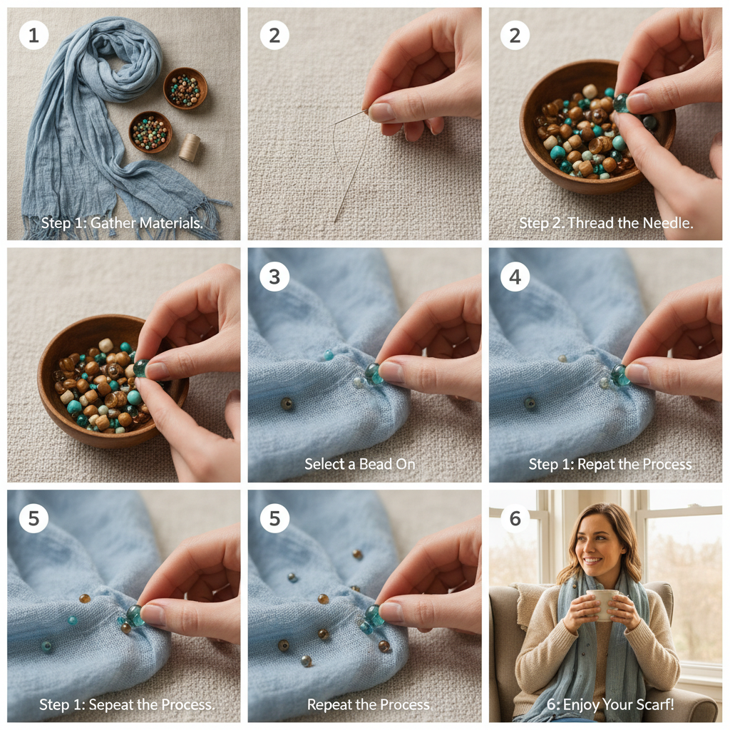 The Enduring Allure of the Beaded Scarf A Timeless Fashion Statement