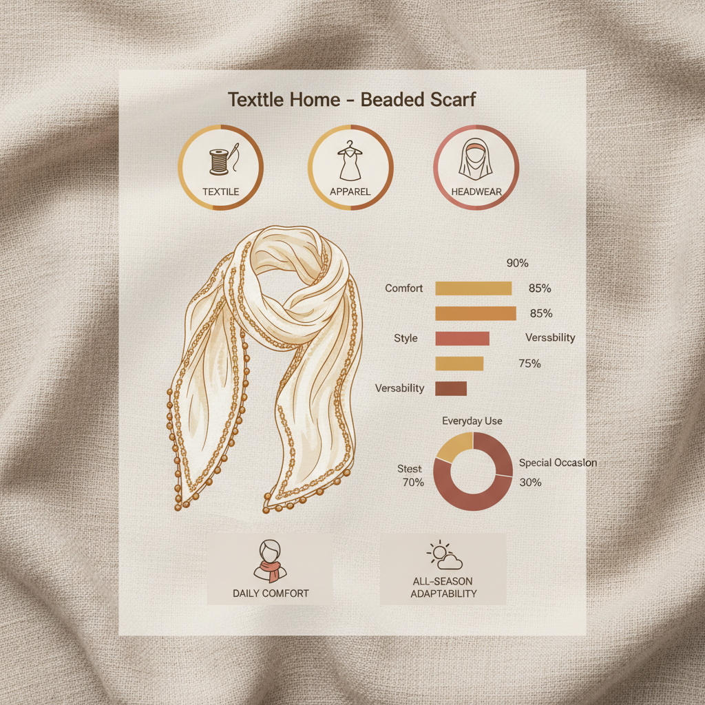 The Enduring Allure of the Beaded Scarf A Timeless Fashion Statement