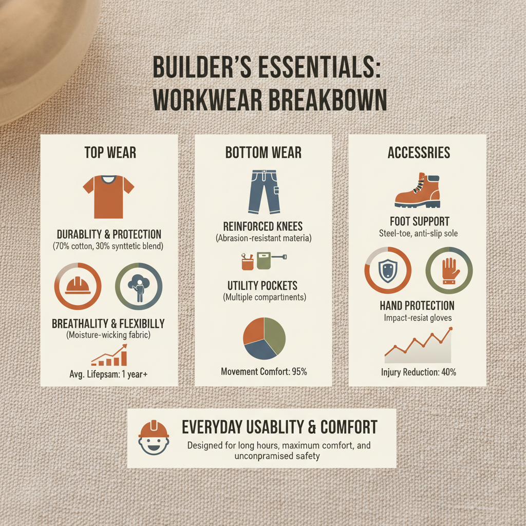 Essential Workwear Clothing for Builders Ensuring Safety and Productivity