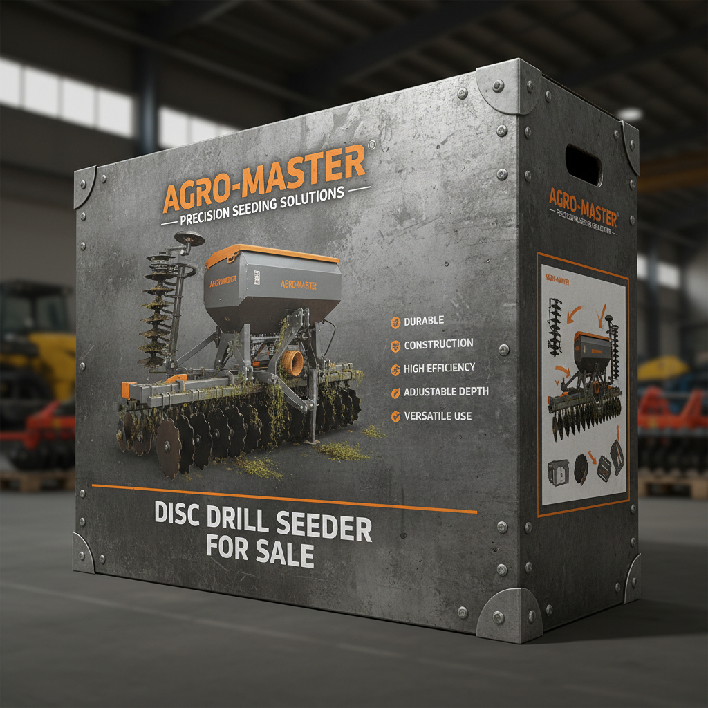 Maximize Crop Yields with a Quality Disc Drill Seeder for Sale