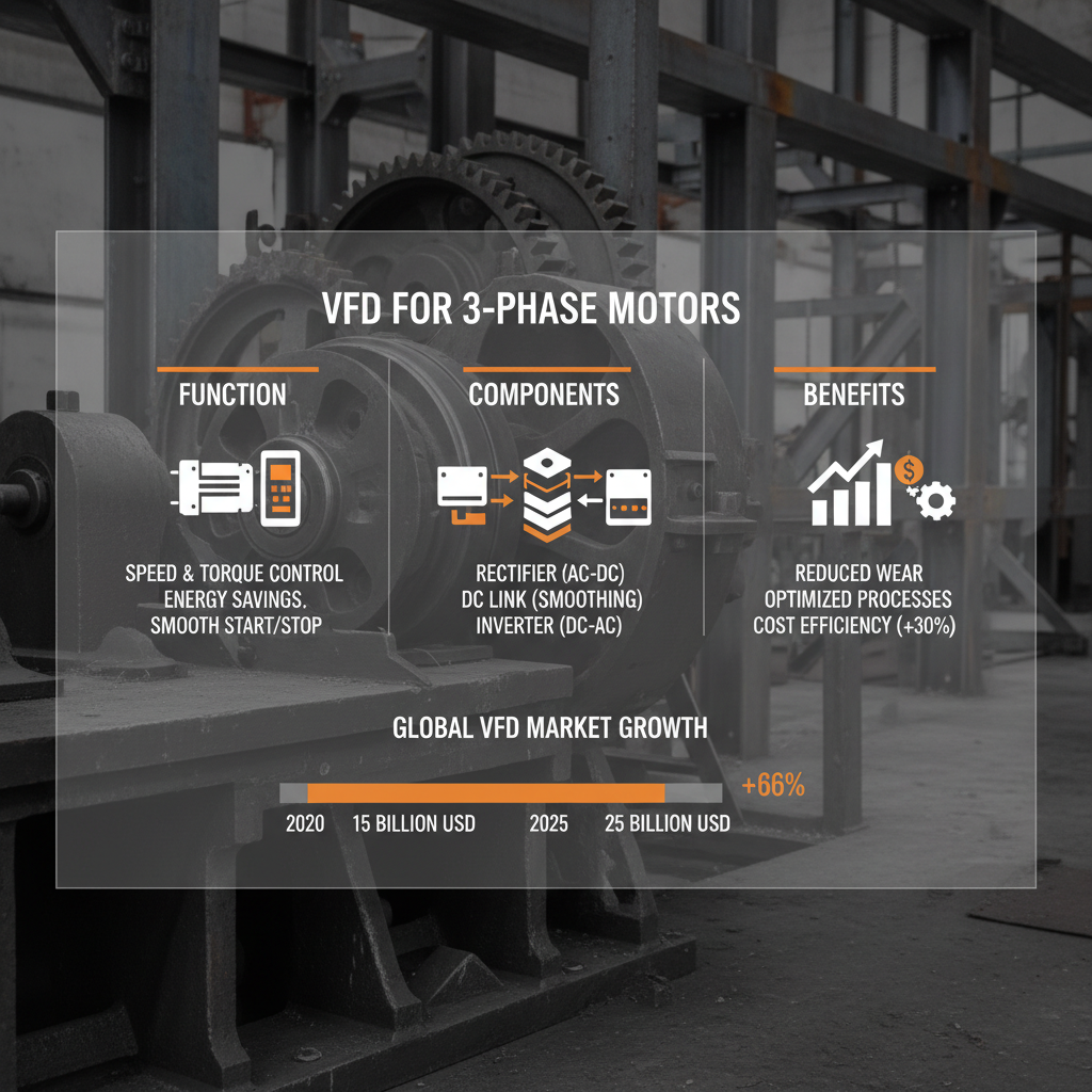 Optimizing Industrial Processes with Advanced vfd for 3 Phase Motor Technology