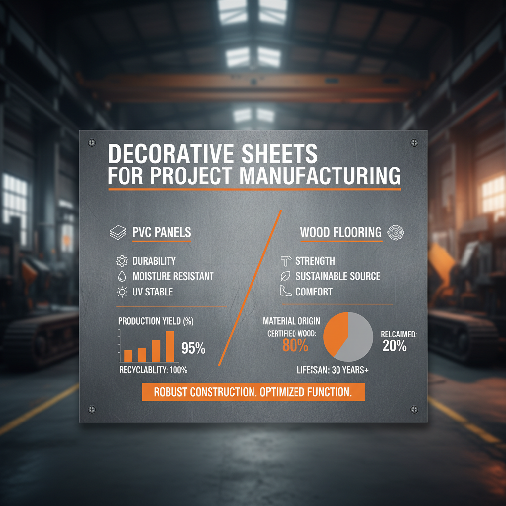 Innovative Decorative Sheets for Project Transforming Construction and Disaster Relief