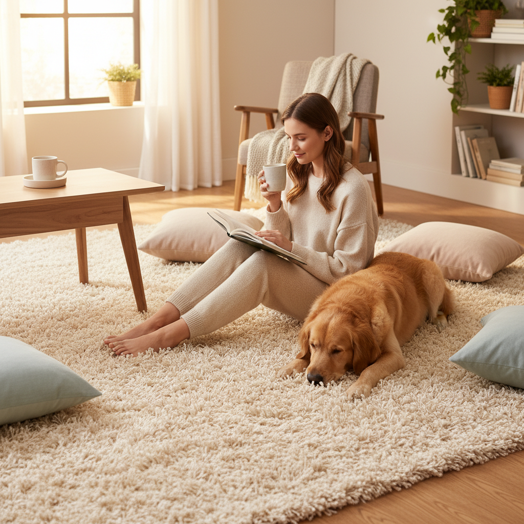 Enhance Your Home Comfort with a Luxurious Soft Shag Rug