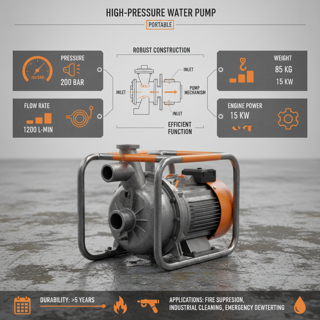 Portable High Pressure Water Pump Systems for Versatile Applications