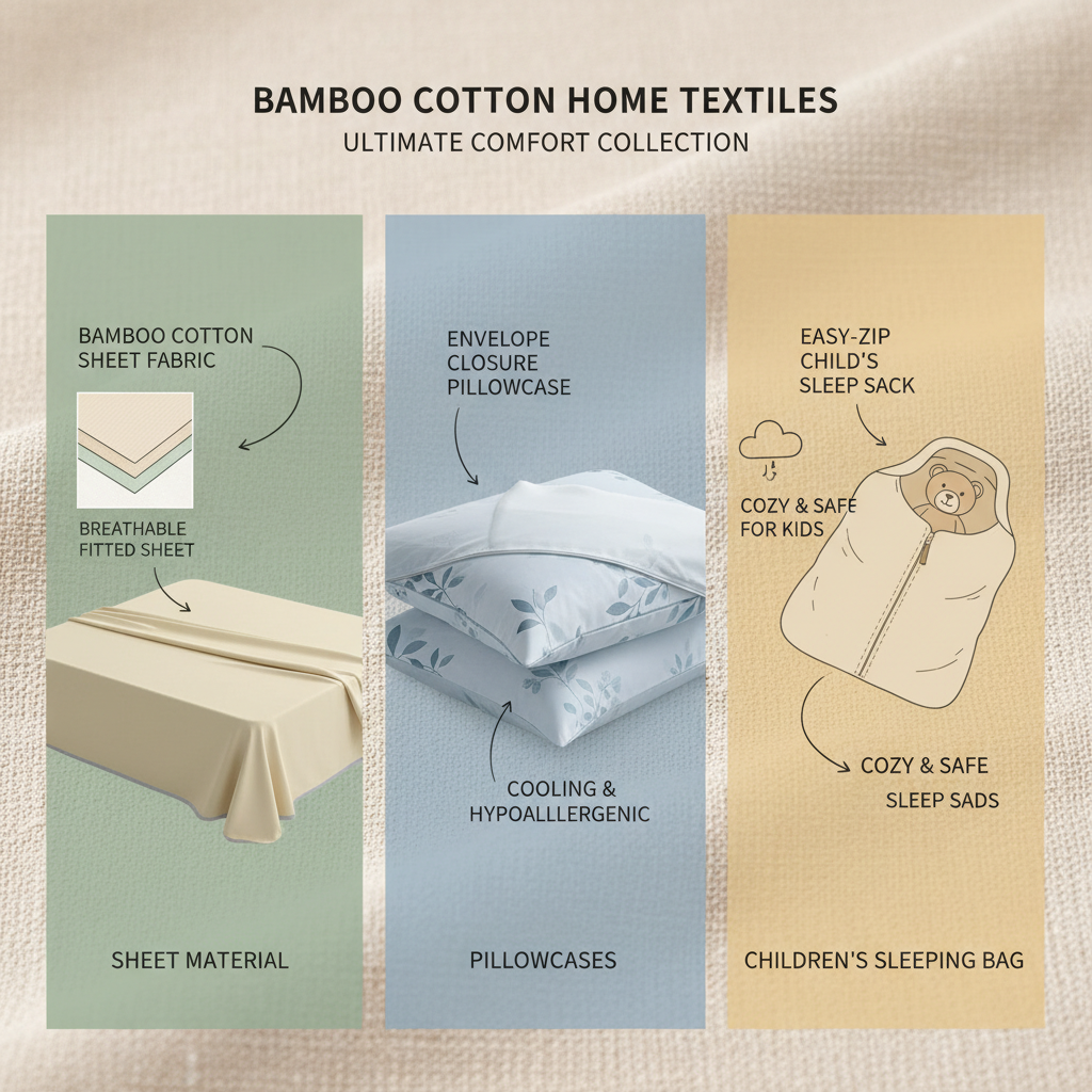 Experience Luxurious Comfort with Premium Bamboo Cotton Sheet Set