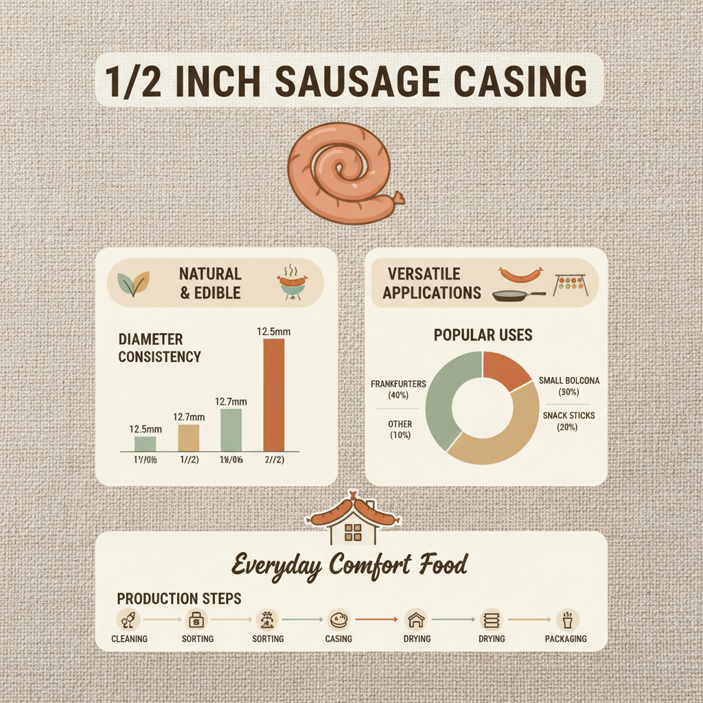 The Essential Role of 1 2 inch Sausage Casing in Global Food Production