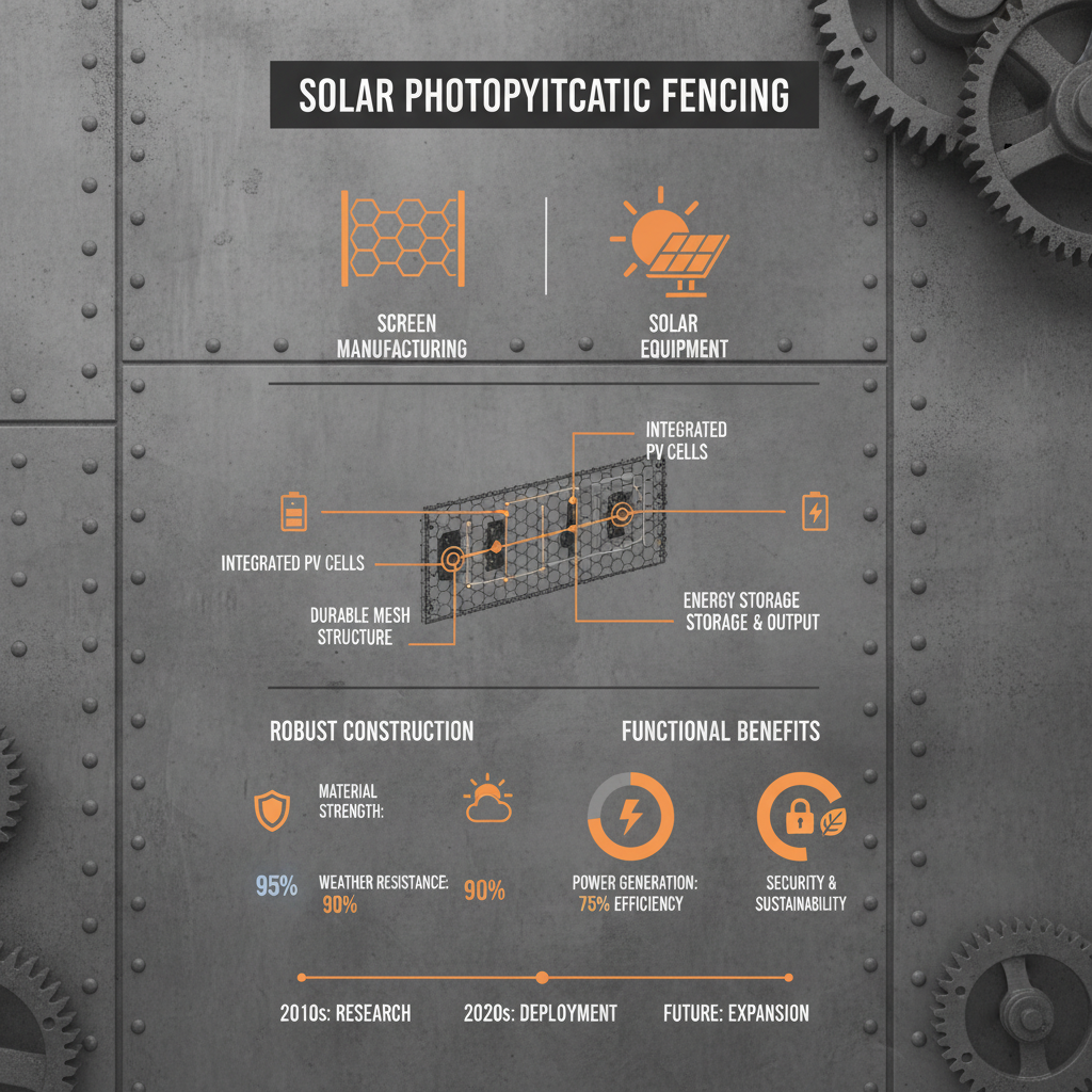 Advancing Security and Sustainability with Solar Photovoltaic Fencing