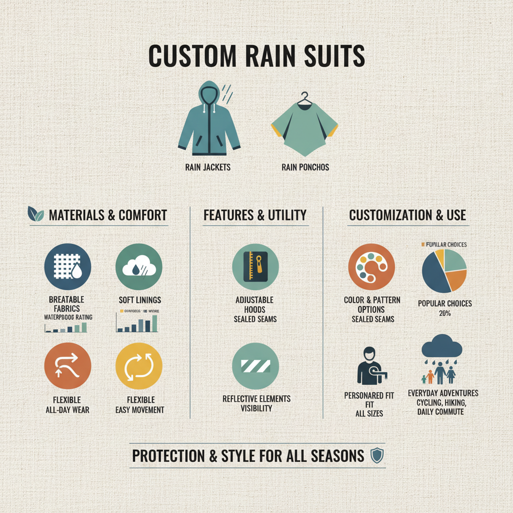 Comprehensive Guide to Custom Rain Suits for Diverse Industries