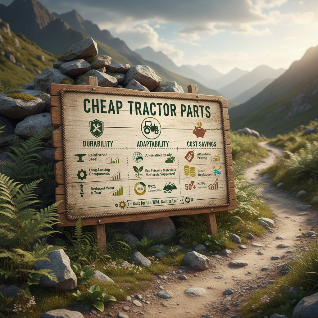Affordable Tractor Parts for Global Agriculture and Sustainable Farming