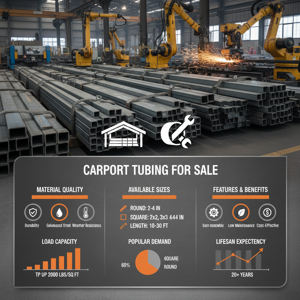 Comprehensive Guide to Durable Carport Tubing for Sale and Applications