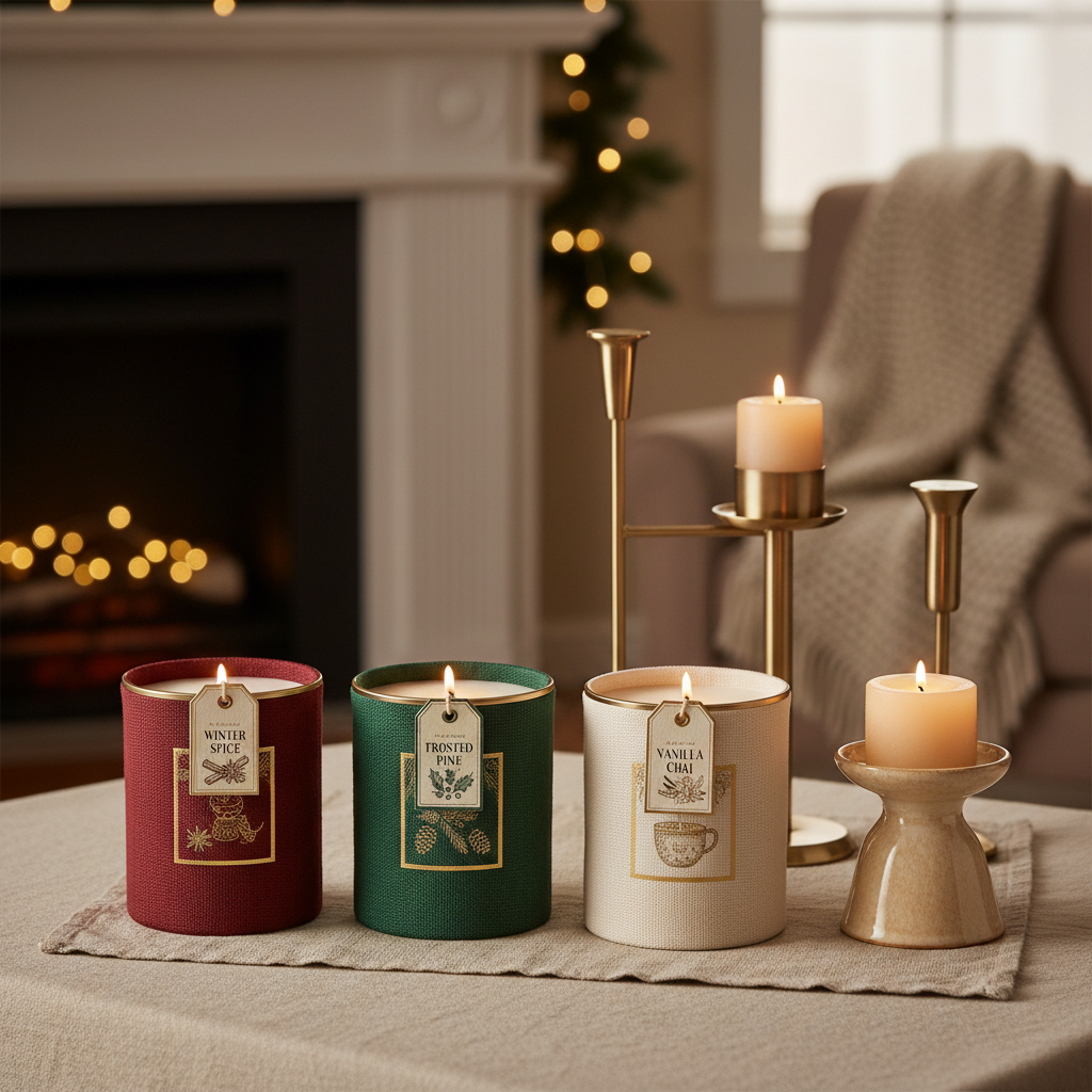 Enhance Your Holiday Spirit with Enchanting Holiday Scented Candles