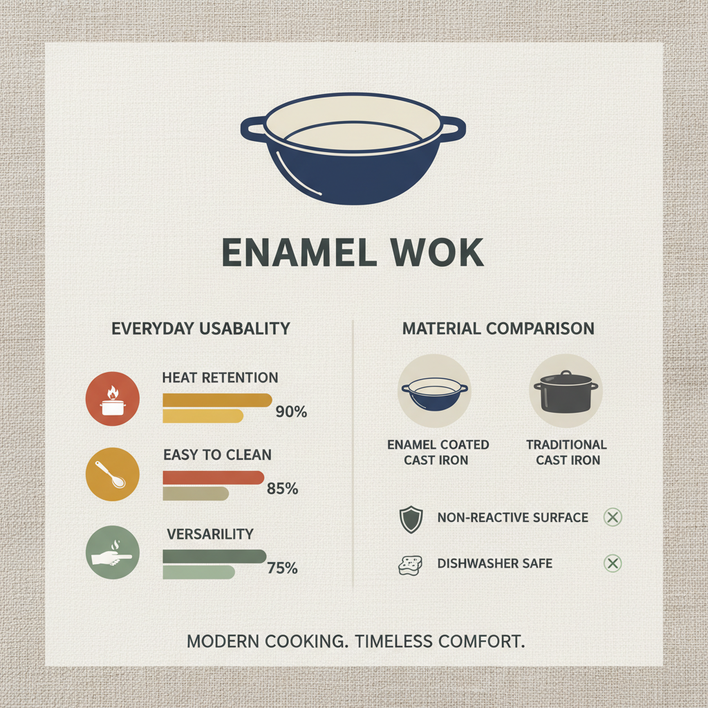Exploring the Versatility and Benefits of the Enamel Wok for Modern Cooking