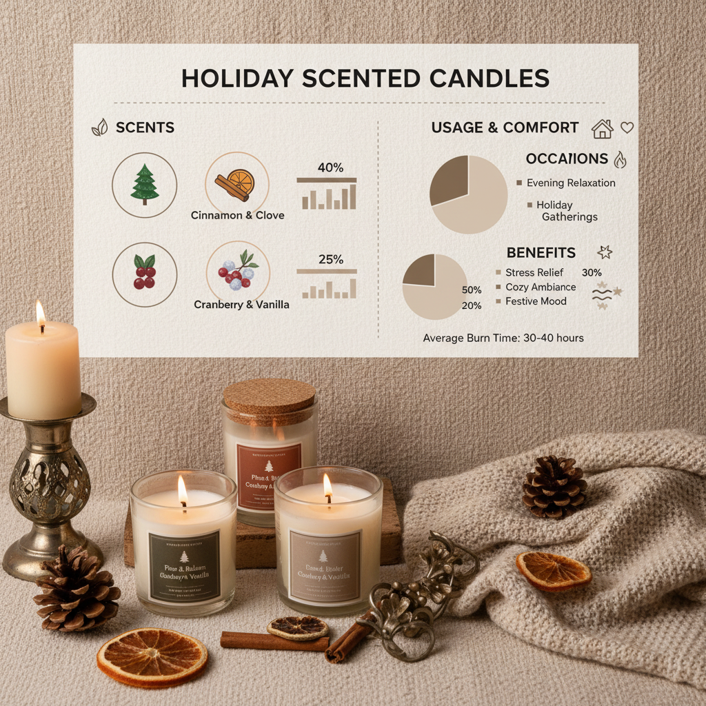 Enhance Your Holiday Spirit with Enchanting Holiday Scented Candles