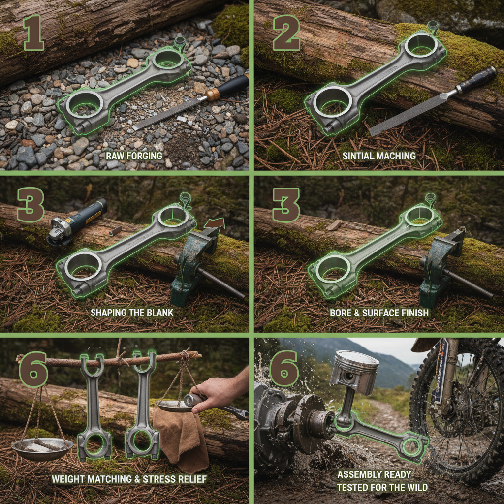 The Critical Role of the con rod in Engine Performance and Durability