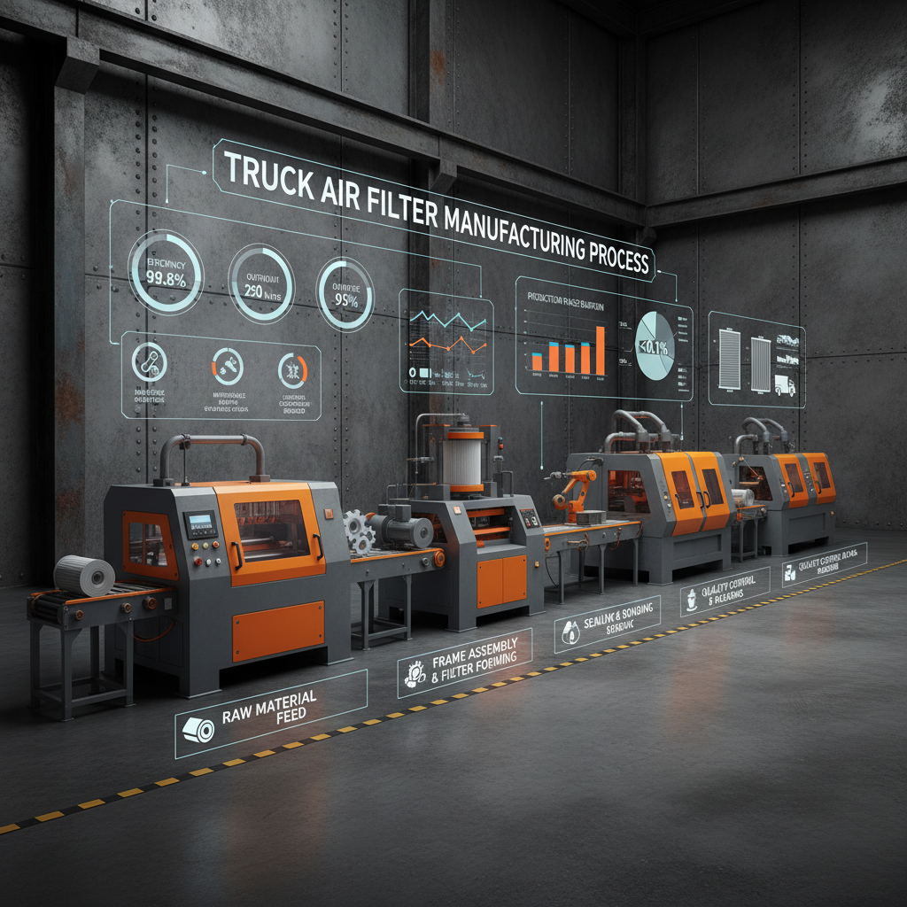 Advanced Truck Air Filters Making Machine for Efficient Production