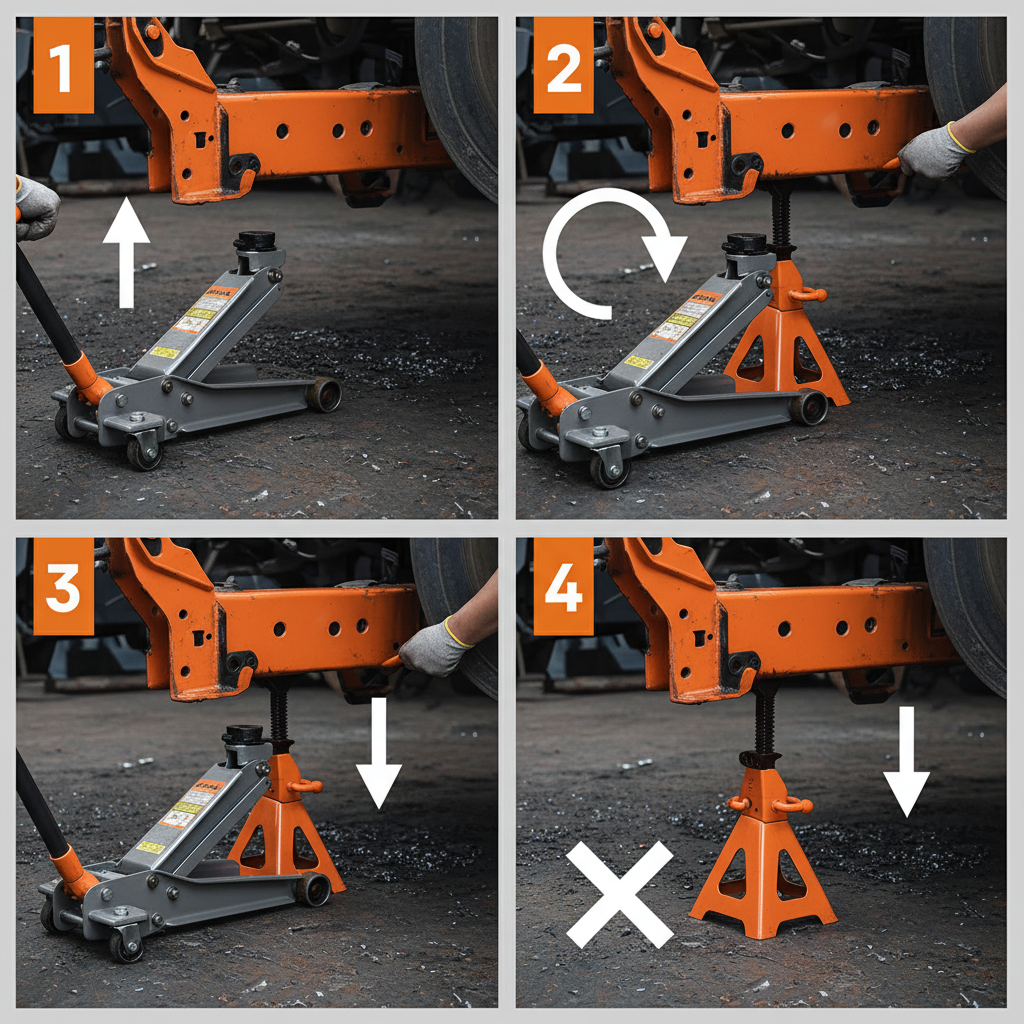 Essential Floor Jack and Jack Stand Set for Automotive Safety and Maintenance