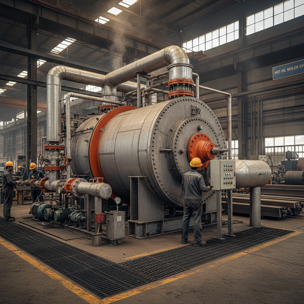 Optimizing Industrial Processes with Efficient Hot Oil Boiler Systems