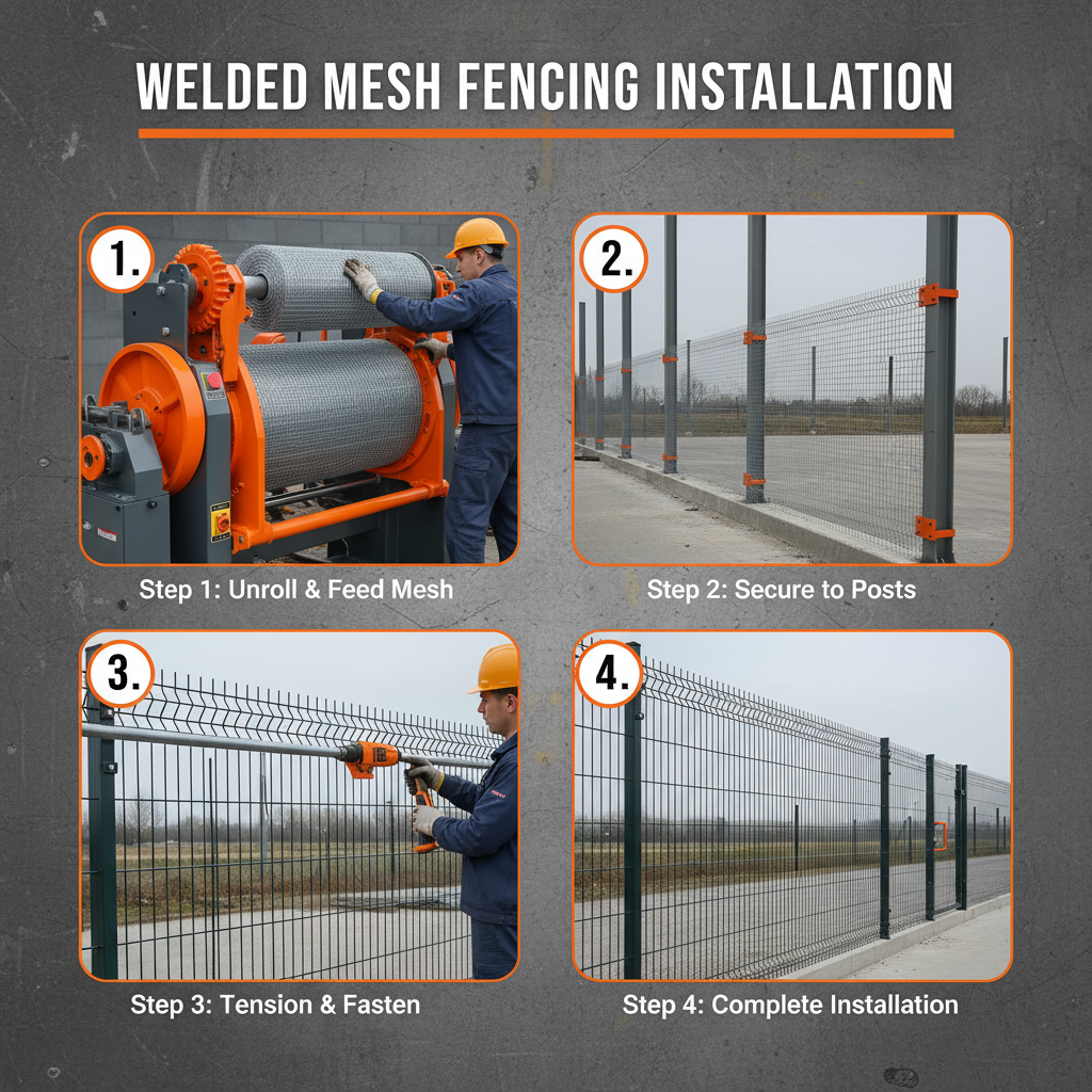 Robust Welded Mesh Fencing 1.8 m for Security and Versatile Applications