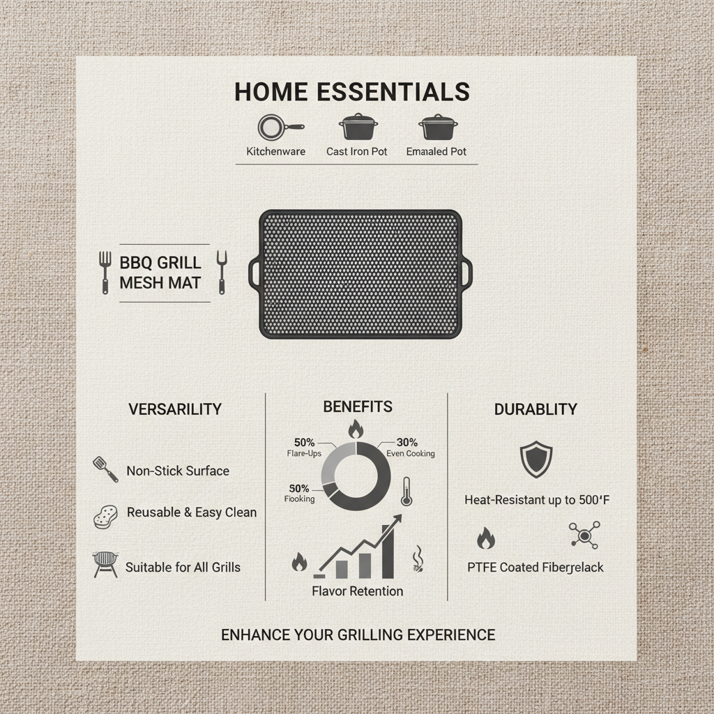 bbq grill mesh mat
