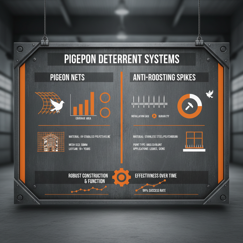 pigeon nets and spikes