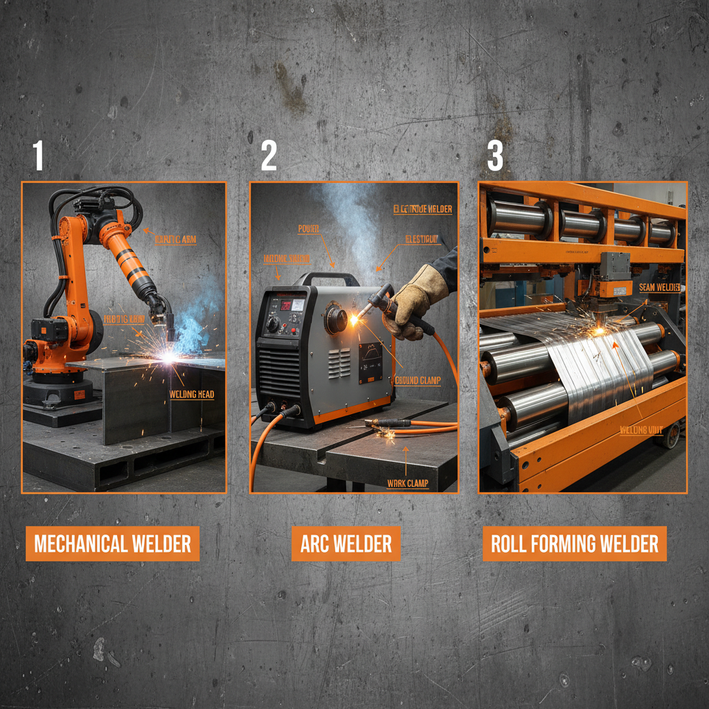 types of welding machines