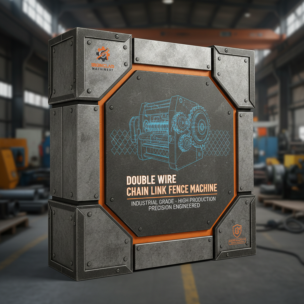 double wire chain link fence machine